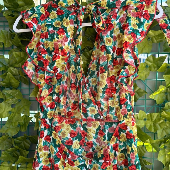 Floral Ruffle Dress - Picture 4 of 4